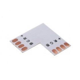 Obrázok pre Rohová spojka pre RGB LED pásiky 10mm P+P