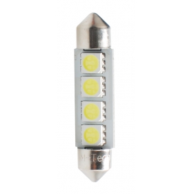 Obrázok pre LED Autožiarovka L311 - C5W 41mm 0,96W LED CANBUS , biela