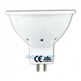 Obrázok pre LED žiarovka MR16 6W/390lm , 12V DC , Teplá biela