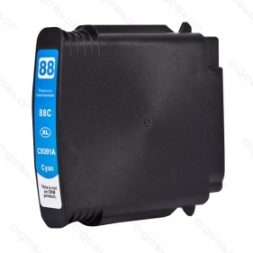 Obrázok pre 1x HP 88 XL C9391A CYAN - modrá 28ml - kompatibil- s čipom