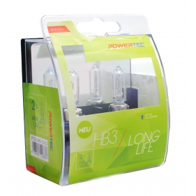 Obrázok pre Autožiarovky Long life HB3 12V 65W  DUO 2ks v balení Powertec