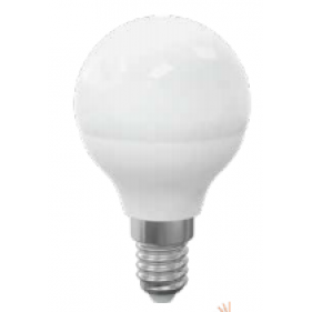 LED žiarovka E14 5,5W/470lm , glóbus G45 ICD , Teplá biela Obrázok pre LED žiarovka E14 5,5W/470lm , glóbus G45 ICD , Teplá biela