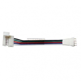 Obrázok pre konektor pre RGBW LED pásik 12mm P+K 5-pin samec