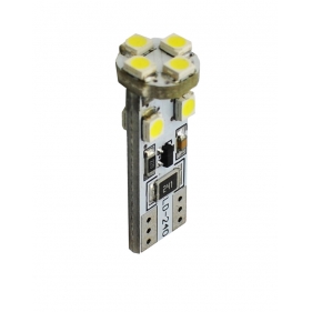 Obrázok pre LED Autožiarovka L312 - W5W / T10 8xSMD3528 CANBUS , biela