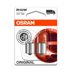 Obrázok pre OSRAM Halogénová Autožiarovka ORIGINAL O5637-02B - Ba15s , 24V , 10W , R10W  , 2ks v balení
