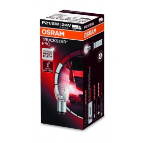 Obrázok pre OSRAM Halogénová Autožiarovka TRUCKSTAR PRO O7537TSP - BAY15d , 24V , 5W , P21/5W +100% životnosti