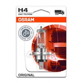 Obrázok pre OSRAM Halogénová Autožiarovka ORIGINAL 64196-01B H4 , 24V , 75/70W