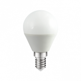 LED žiarovka E14 5W/400lm , glóbus , Teplá biela Obrázok pre LED žiarovka E14 5W/400lm , glóbus , Teplá biela