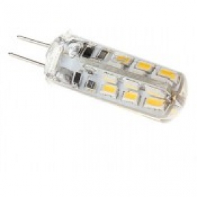 LED žiarovka G4 1,5W/180lm , 24SMD , studená = 20W Obrázok pre LED žiarovka G4 1,5W/180lm , 24SMD , studená = 20W