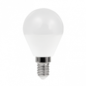 Obrázok pre LED žiarovka E14 5W/410lm , glóbus , Studená biela