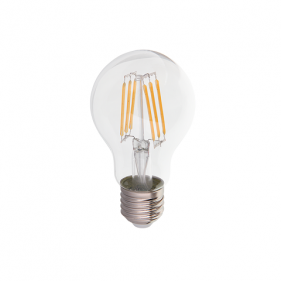 LED žiarovka E27 6W/550lm , klasik LED vlákno , Teplá biela Obrázok pre LED žiarovka E27 6W/550lm , klasik LED vlákno , Teplá biela