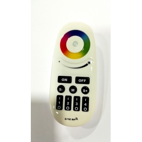 Rádiový 4 - pásmový ďialkový ovládač RGB led pásov RF 216/432W , 2,4G Obrázok pre Rádiový 4 - pásmový ďialkový ovládač RGB led pásov RF 216/432W , 2,4G