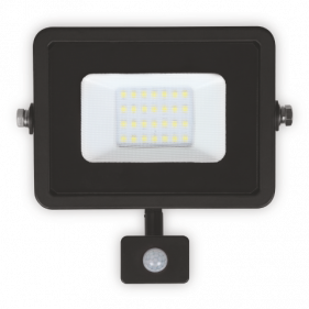 LED reflektor 20W/1500lm , SLIM , s nastaviteľným senzorom , studená = 150W Obrázok pre LED reflektor 20W/1500lm , SLIM , s nastaviteľným senzorom , studená = 150W