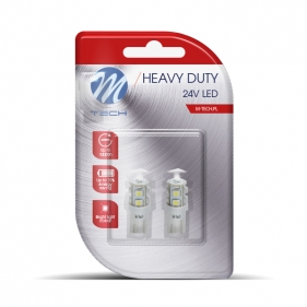 Obrázok pre LED Autožiarovka LB918W DUO - W5W 9xSMD3528 , biela , 24V