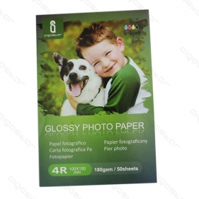 Obrázok pre Lesklý fotografický papier JG180 50 listov A6 10x15