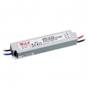 GLP Vodeodolný napájací zdroj pre Led pásy - 24V/12W , IP67 Obrázok pre GLP Vodeodolný napájací zdroj pre Led pásy - 24V/12W , IP67