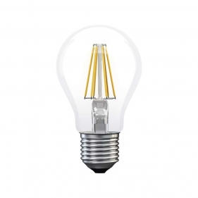 LED žiarovka POLUX E27 6W/650lm , klasik LED vlákno , Teplá Obrázok pre LED žiarovka POLUX E27 6W/650lm , klasik LED vlákno , Teplá