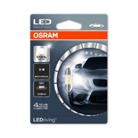 Obrázok pre OSRAM LED Autožiarovka 6431CW-01B - C5W , 12V , 0,5W , SV8.5-8 , 31mm , ZÁRUKA 4 ROKY!