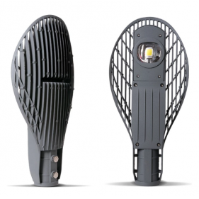 LED Pouličné verejné osvetlenie 50W/4500lm , COB , studená biela Obrázok pre LED Pouličné verejné osvetlenie 50W/4500lm , COB , studená biela