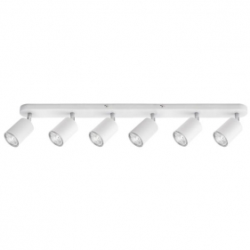 Lampa Luster SIENA 730x60mm , 6xGU10 matná biela Obrázok pre Lampa Luster SIENA 730x60mm , 6xGU10 matná biela