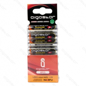 Obrázok pre Sada 8ks alkalických batérií Aigostar AAA LR03