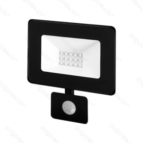 LED reflektor High-End 10W/900lm , so senzorom , Neutrálna biela Obrázok pre LED reflektor High-End 10W/900lm , so senzorom , Neutrálna biela