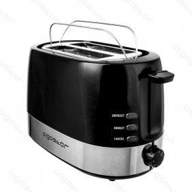 Obrázok pre Hriankovač 720-850W 300107HIL Čierno - nerezový