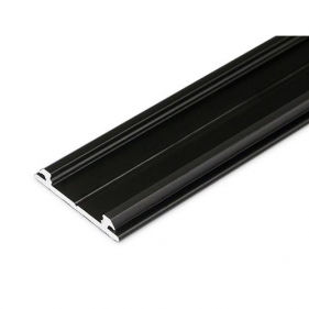 Obrázok pre LED ohybný profil ARC12 čierny bez krytky - 2m