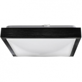 Lampa Luster PLATO štvorcový 300x300mm , 2xE27 , čierna Obrázok pre Lampa Luster PLATO štvorcový 300x300mm , 2xE27 , čierna