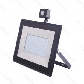 Obrázok pre LED reflektor High-End 100W/10000lm , so senzorom , neutrálna = 1000W