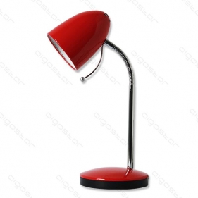 LED stolná lampa flexibilná ROJA E27 červená Obrázok pre LED stolná lampa flexibilná ROJA E27 červená
