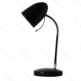 LED stolná lampa flexibilná NEGRO E27 čierna Obrázok pre LED stolná lampa flexibilná NEGRO E27 čierna