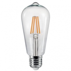LED žiarovka Vintage Amber E27 7,5W/1055lm , ST64 , teplá = 100W Obrázok pre LED žiarovka Vintage Amber E27 7,5W/1055lm , ST64 , teplá = 100W
