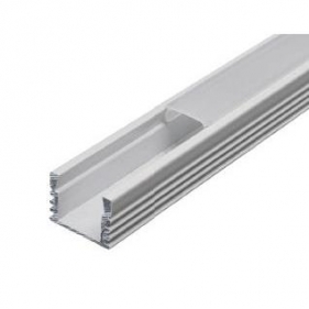 Obrázok pre Led profil hliníkový vysoký Minilux MAXI biely bez krytky - 1m