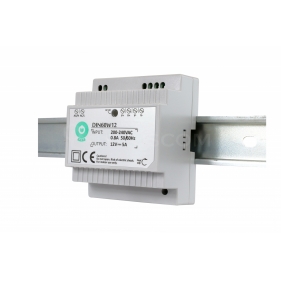 Obrázok pre Napájací zdroj na DIN lištu 60W/12V DC 5A