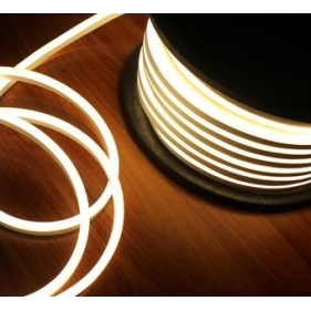 Vode-odolný ohybný LED pás 230V NEON IP68 12w/m , 92led/m , 200Lm/m - Teplá biela - 1M Obrázok pre Vode-odolný ohybný LED pás 230V NEON IP68 12w/m , 92led/m , 200Lm/m - Teplá biela - 1M