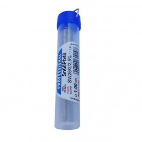 Obrázok pre Cín s tavidlom na spájkovanie CYNEL UNIPRESS 1.00mm , 10g , olovnatý