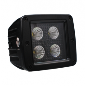 Obrázok pre Homologizovaný prídavný svetlomet , svetelná rampa Flood Light A 20W , 3xCREE , Black Series , 82mm