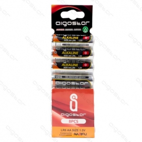 Obrázok pre Sada 8ks alkalických batérií Aigostar AA LR6 1,5V