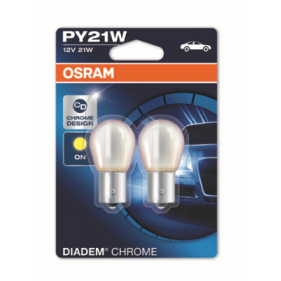 Obrázok pre OSRAM Halogénová Autožiarovka DIADEM CHROME O7507DC-02B - BAU15S , 12V , 21W , 2ks v balení