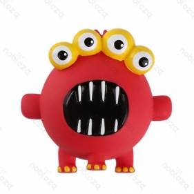 Obrázok pre Gumená pískajúca hračka pre psov - Monster 02
