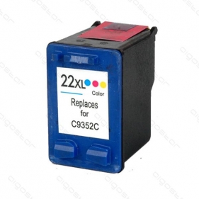Obrázok pre 1x HP 22XL C9352C COLOR - farebná 18ml - kompatibil- s čipom