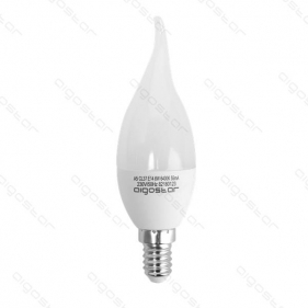 LED žiarovka E14 4W/320lm , plameň CL37 , Teplá biela Obrázok pre LED žiarovka E14 4W/320lm , plameň CL37 , Teplá biela