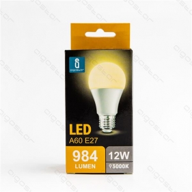 LED žiarovka E27 12W/984lm , klasik A60 , BOX , Teplá biela Obrázok pre LED žiarovka E27 12W/984lm , klasik A60 , BOX , Teplá biela