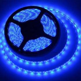 Obrázok pre LED pás prachuvzdorný IP20 6w/m , 60led/m , 360Lm/m , 12V DC - Modrá - 1m