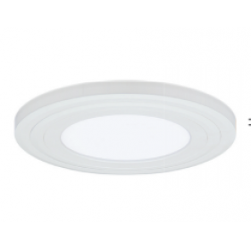 Led Panel kruhový biely prisadený 18W/1300lm 224mm IP40 Neutrálna biela Obrázok pre Led Panel kruhový biely prisadený 18W/1300lm 224mm IP40 Neutrálna biela
