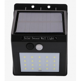 Nástenné Solárne LED osvetlenie IP65 , so senzorom , Studená Obrázok pre Nástenné Solárne LED osvetlenie IP65 , so senzorom , Studená