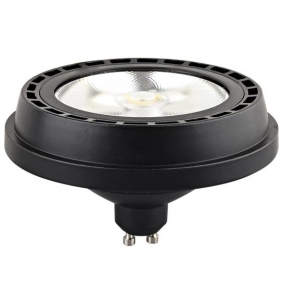 LED žiarovka ES111 GU10 28W/2400lm čierna , COB , 30° , Teplá = 240W Obrázok pre LED žiarovka ES111 GU10 28W/2400lm čierna , COB , 30° , Teplá = 240W