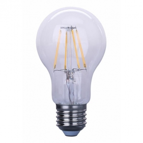 LED žiarovka FILUX E27 6W/650lm , A60 LED vlákno , Teplá biela Obrázok pre LED žiarovka FILUX E27 6W/650lm , A60 LED vlákno , Teplá biela