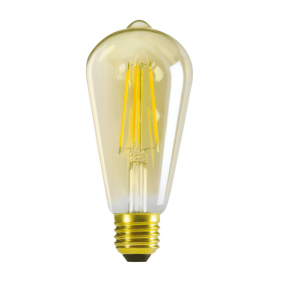 LED žiarovka KANLUX Vintage Amber E27 7W/725lm , ST64 , Teplá biela Obrázok pre LED žiarovka KANLUX Vintage Amber E27 7W/725lm , ST64 , Teplá biela
